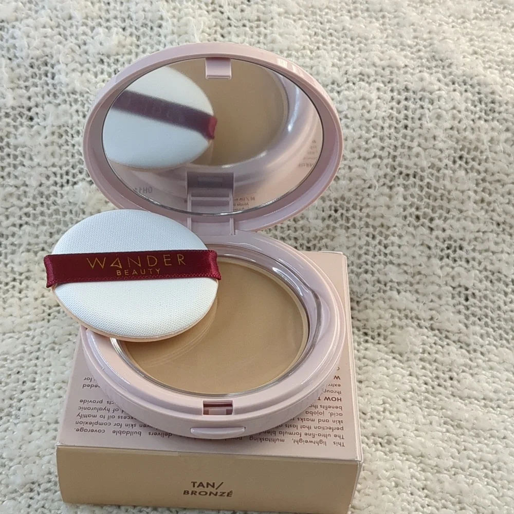 Wander Beauty Wanderlust Powder Foundation in Tan, 9g/0.31oz